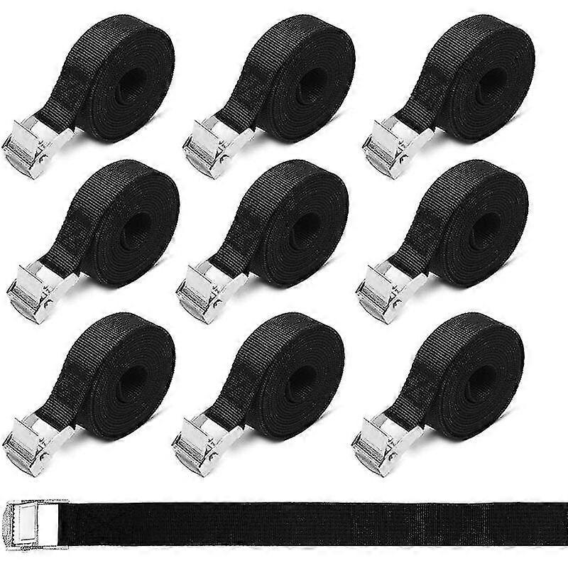 Surringstropper - 10 stk 2.5cm x 60cm korte justerbare stropper