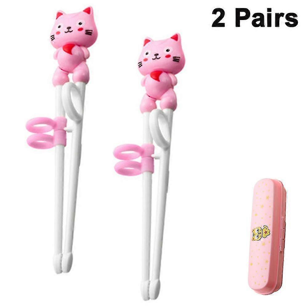 2 pezzi di bacchette per bambini, bacchette per bambini Rosa