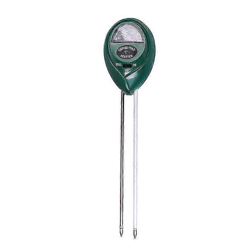 Soil Ph Tester 3 In 1 Soil Ph, Light And Moisture Tester Kit 3 In 1 Soil Tester Moisture, Light, Ph Meter For Horticultural Lawn Farm 1 Piece Da