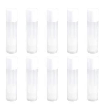 50 Stück Tuben Leere Multifunktions-tragbare pp glatte Lipgloss Aufbewahrungsbehälter Lippenbalsam Tuben