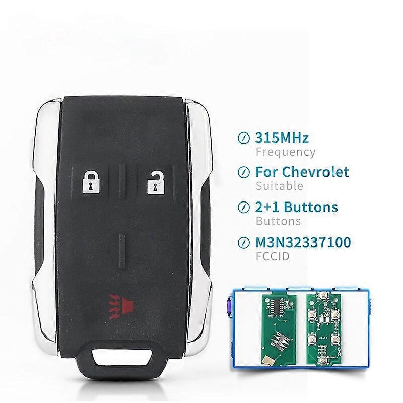Remote Car Key M3N32337100 315Mhz For Chevrolet Silverado 1500 2500 3500 2014 2015 2016 2017 2018 For GMC 3/4/5/6 Buttons Key Blanks