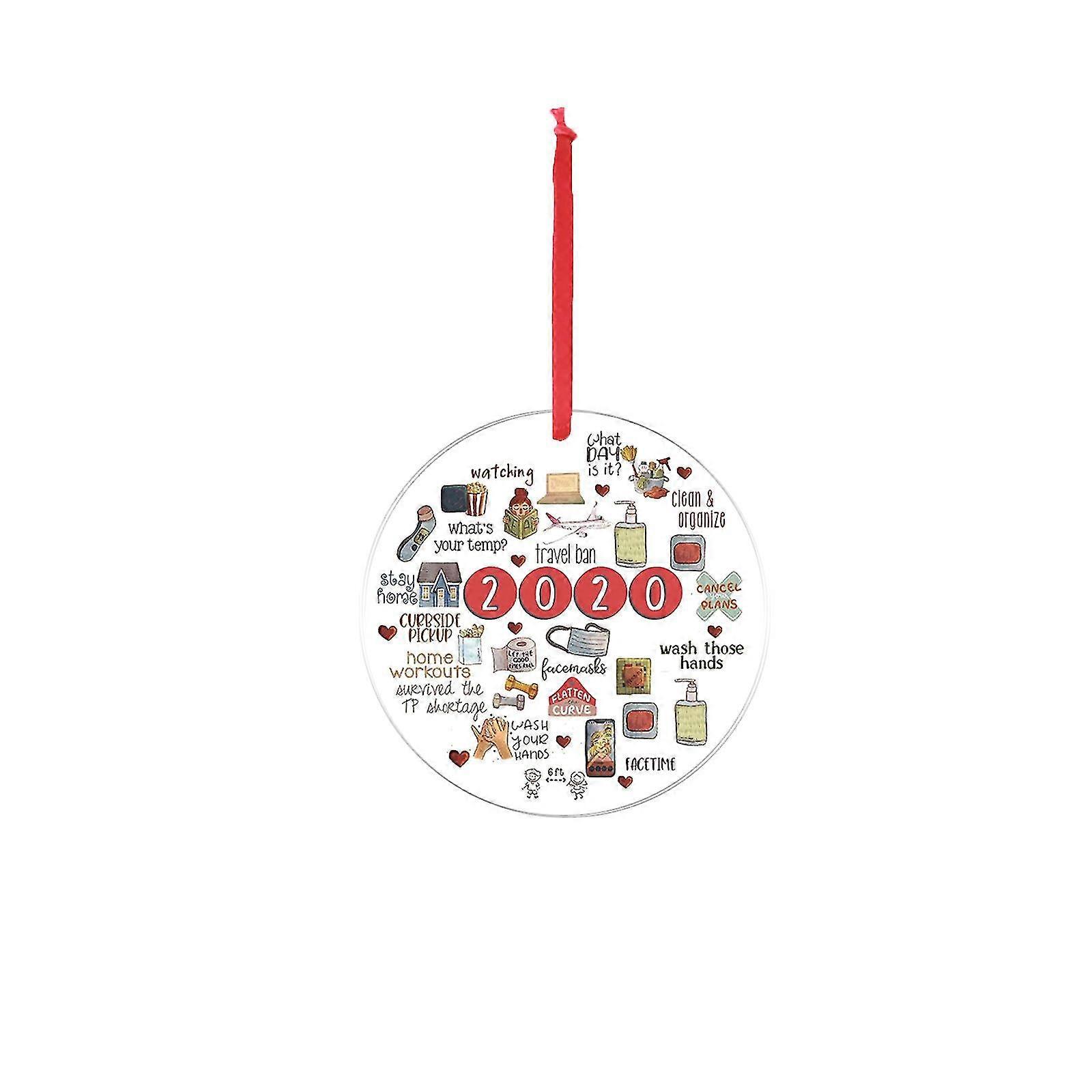 クリスマスの装飾のための装飾をぶら下げる形の装飾をパーソナライズ