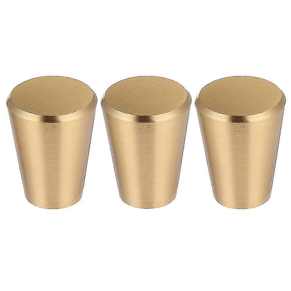 3 Pcs Drawer Handles Single Hole Knobs Cabinet Knobs Dresser Knobs Metal Drawer Knobs