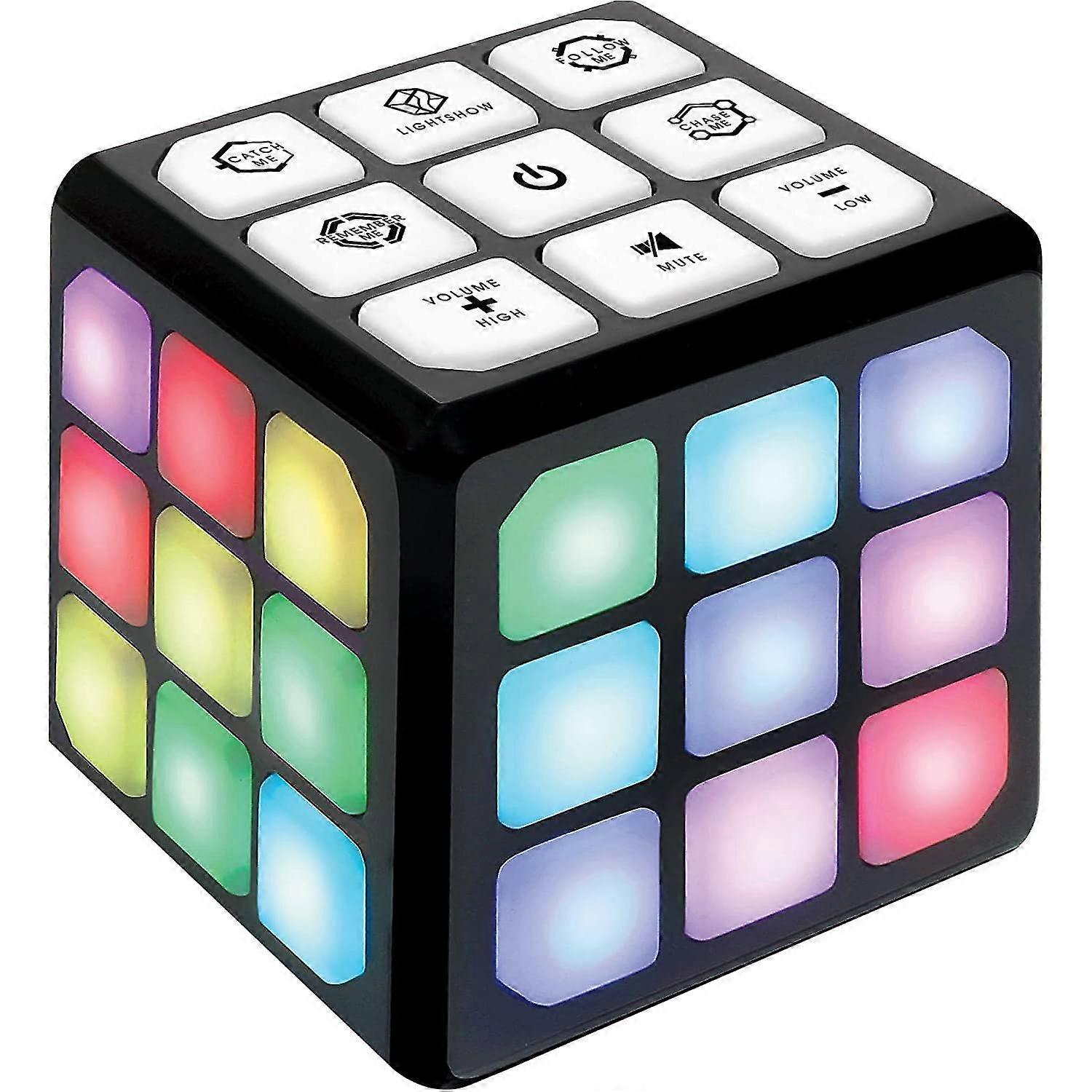 Winning Finger Flicker Cube Electronic Memory and Brain Game | 4-in-1 Handheld Game for Kids | Fun Gift Toy for Kids 6-12 Years Old