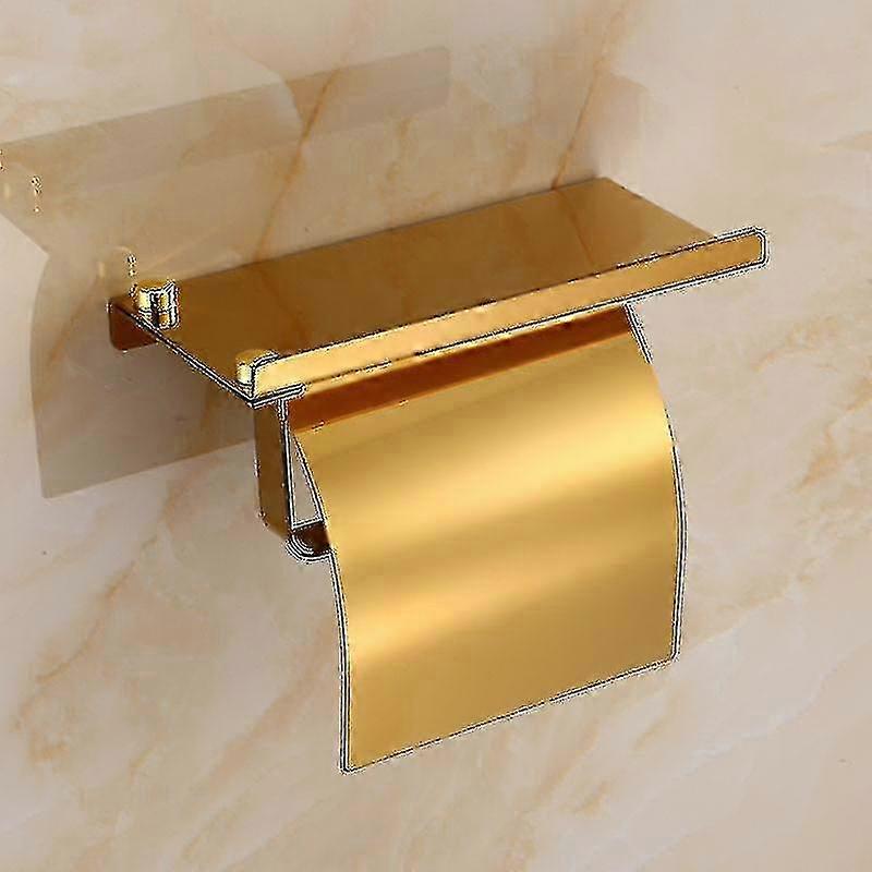 ステンレススチール製トイレットペーパーホルダー