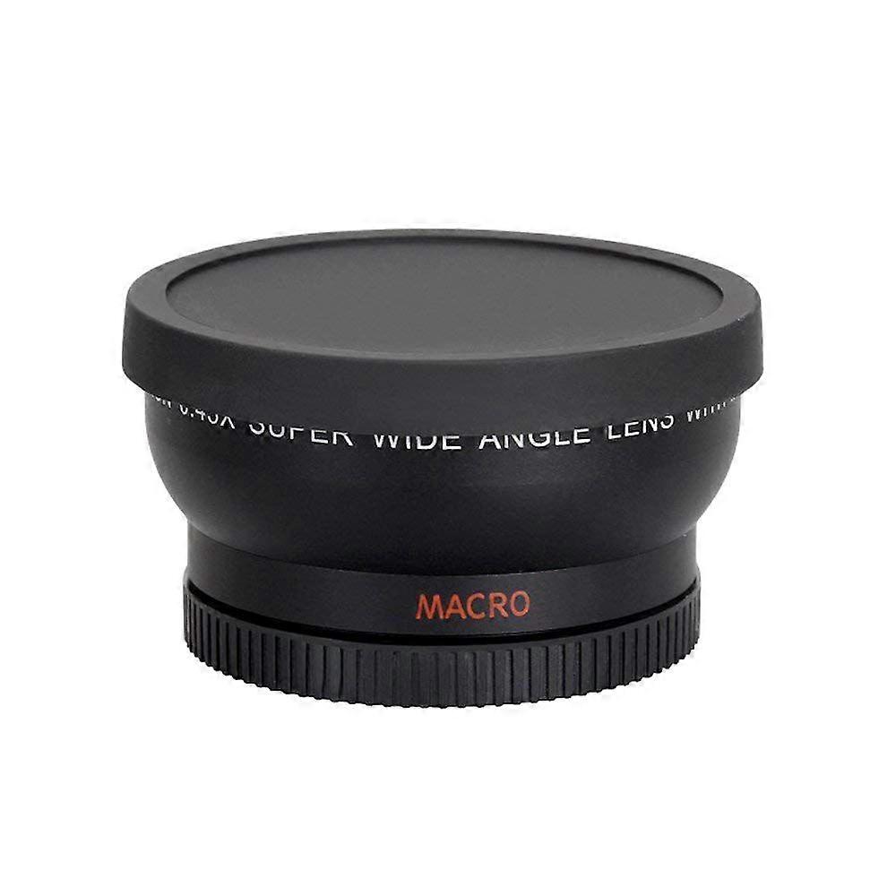 58MM Wide Angle 0.45x Converter Lens with Macro -Up Attachment for Rebel T6s,T6i,SL1,T5,T5i,T4i,T3