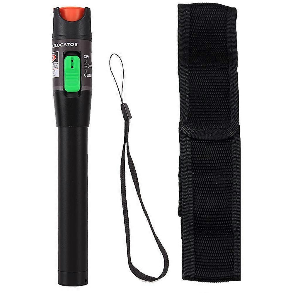 Fiber Visual Fault Locator 30MW 30KM,VFL Fiber Optic Cable Tester Meter,Red Light Pen Tester Adapt