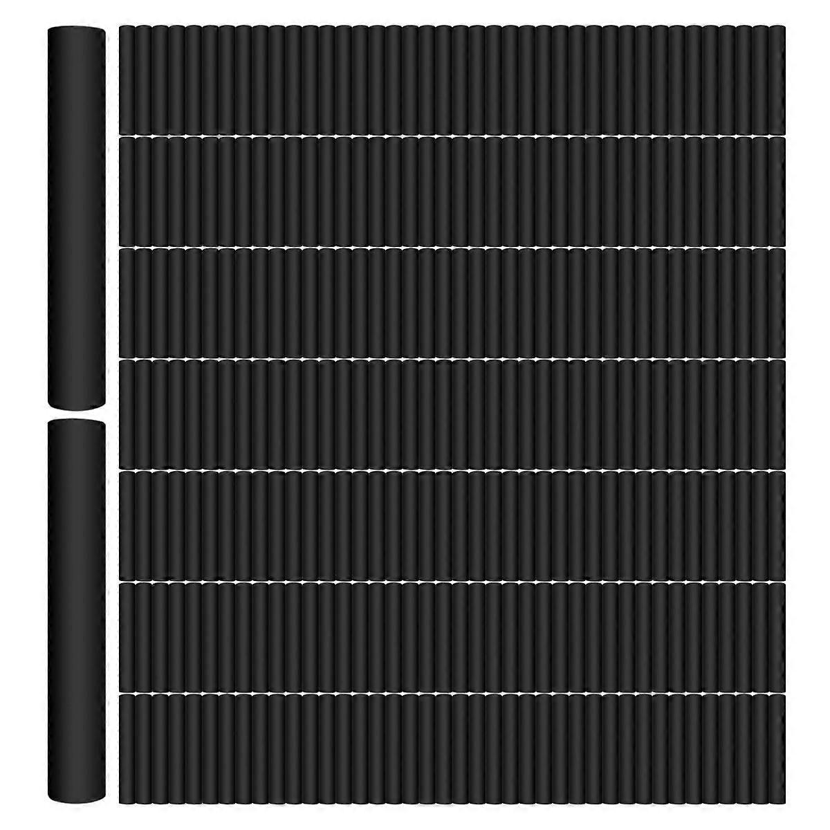 Wire Wrap Sleeve 2mm Dia 30mm Long Heat Shrink Tubing 280pcs Black