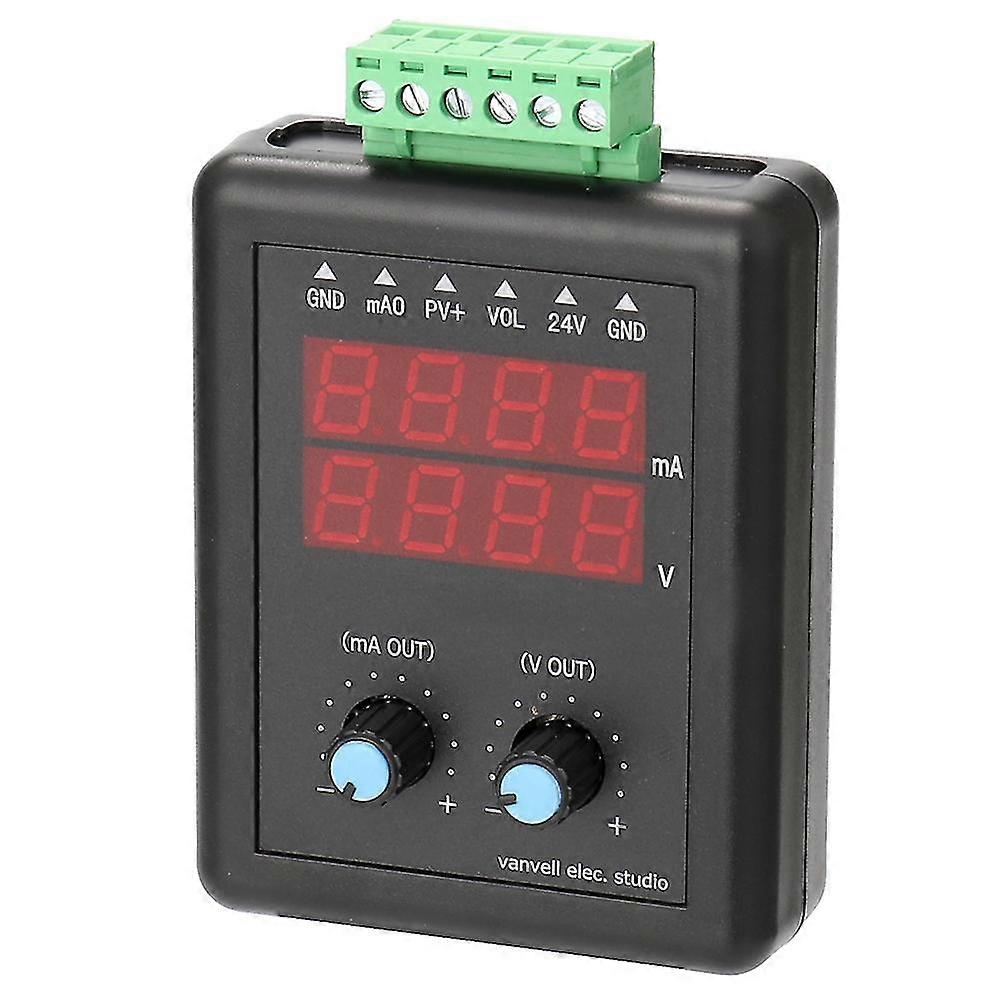 4-20ma 0-10v Signal Generator 24v Current Voltage Transmitter Signal Source Constant Current Source With Display  TA