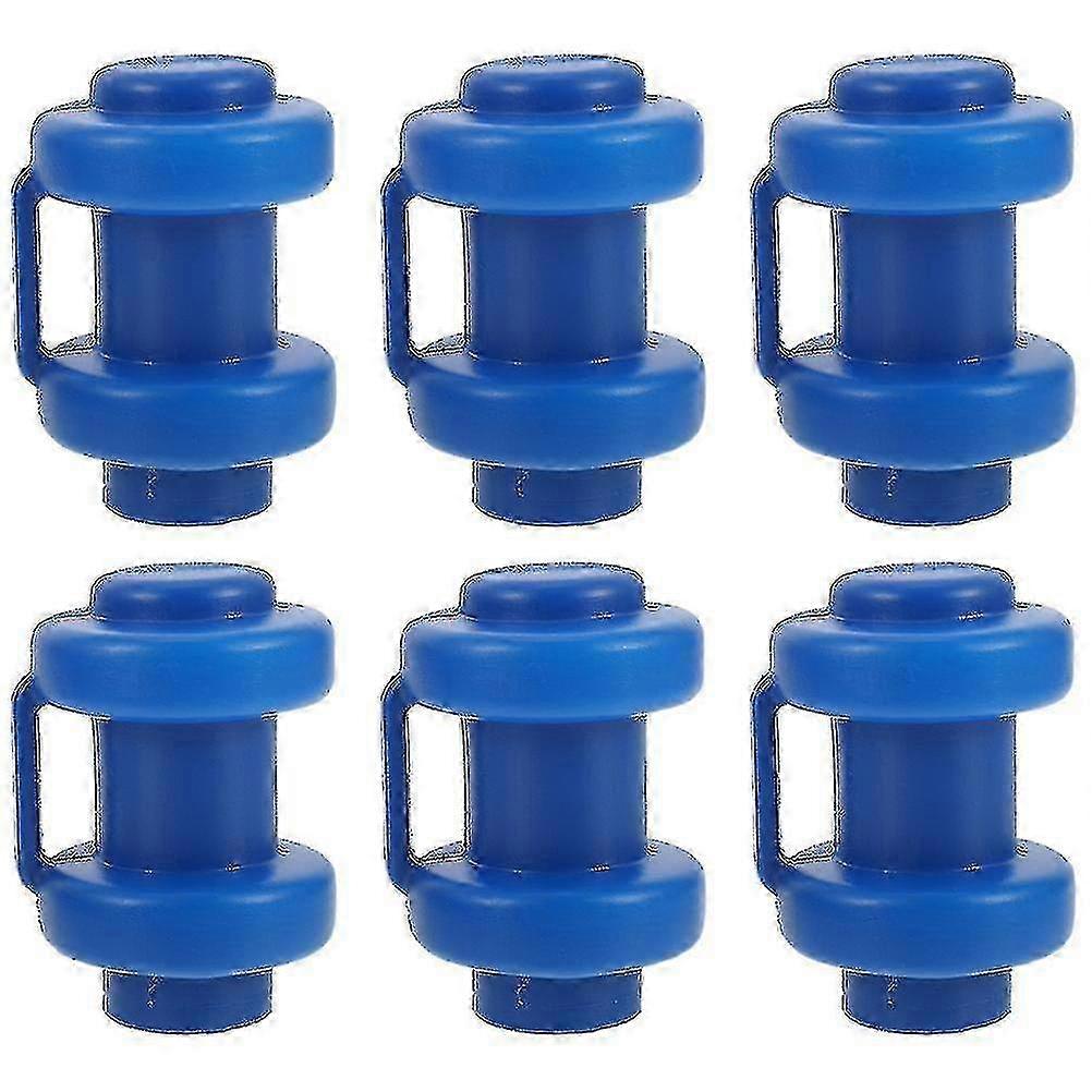 6 Pcs Trampoline Accessories Trampoline Rod Parts Trampoline Pole Accessories Trampoline Net Caps Plastic Trampoline Pole Caps - SHENSHEN
