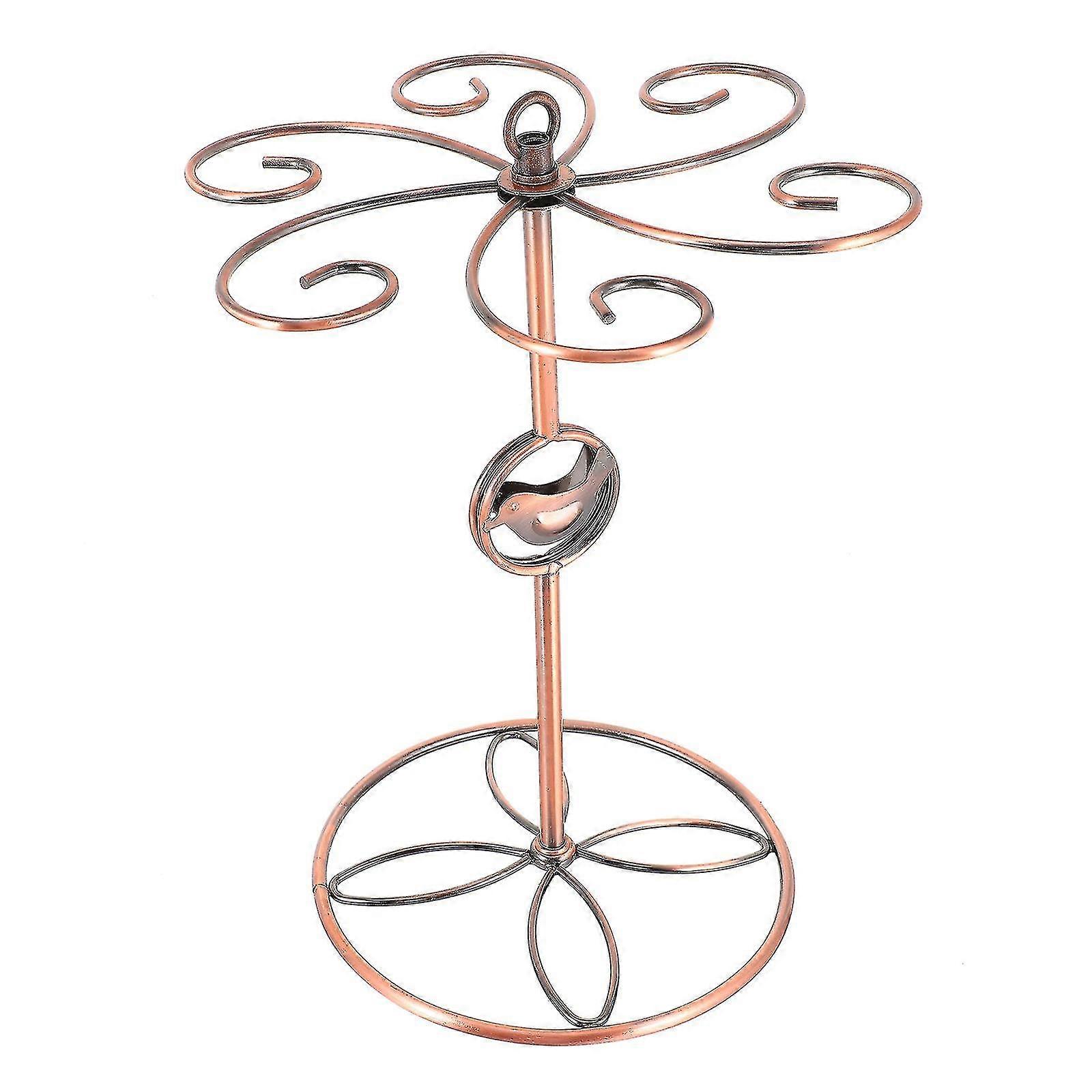 1pc Red Wine Glass Rack Stemware Rack Cup Holder Home Upside Down Cup Rack