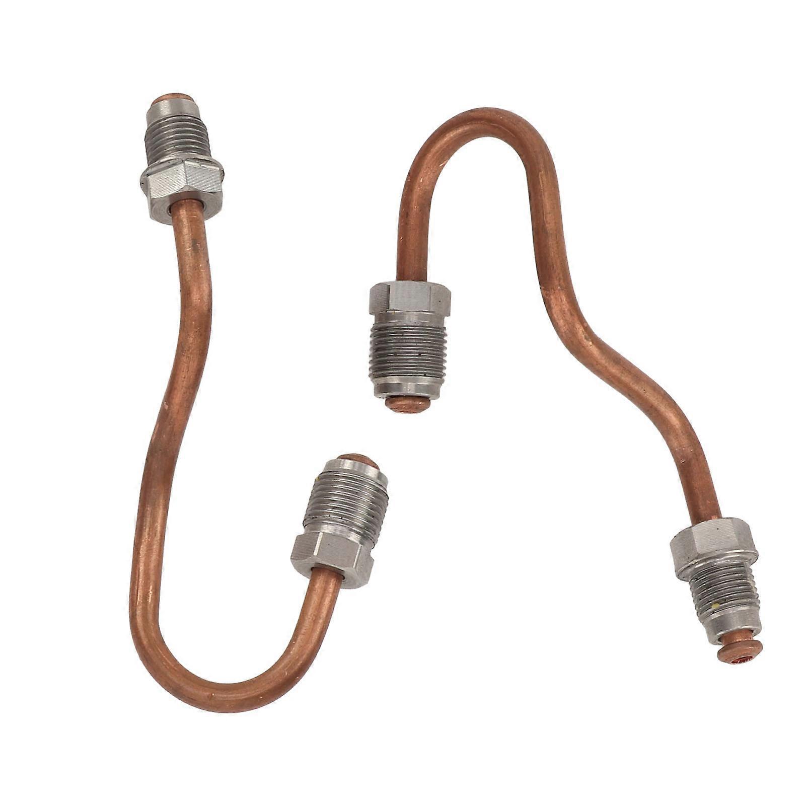 Caliper Rear Brake Pipes Copper Brake Bridge Tube with Stainless Steel Connector Replacement for SEAT Altea Toledo Leon