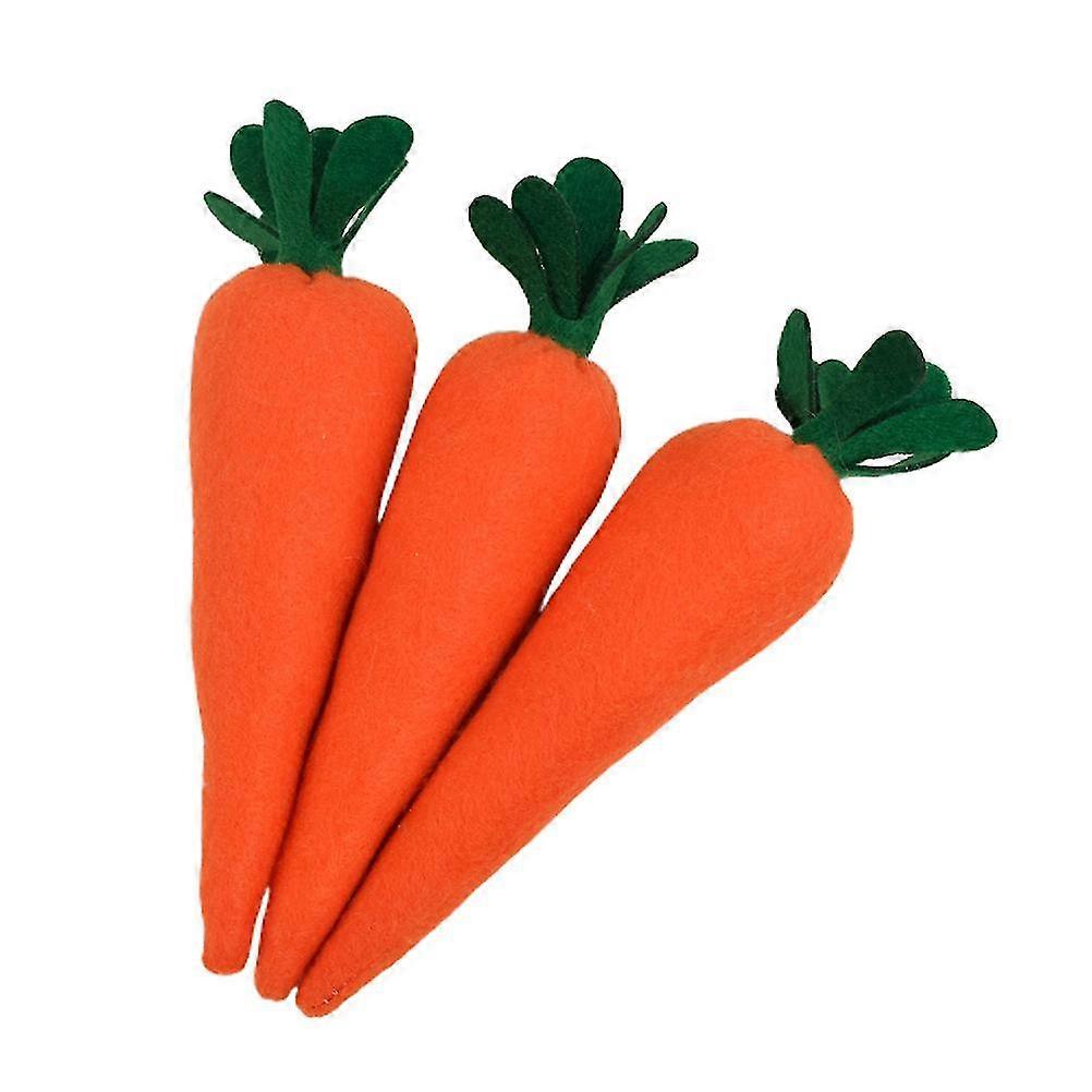 Artificial Carrots Wall Decor Easter Simulated Carrot Ornaments for Window Door and Easter Basket