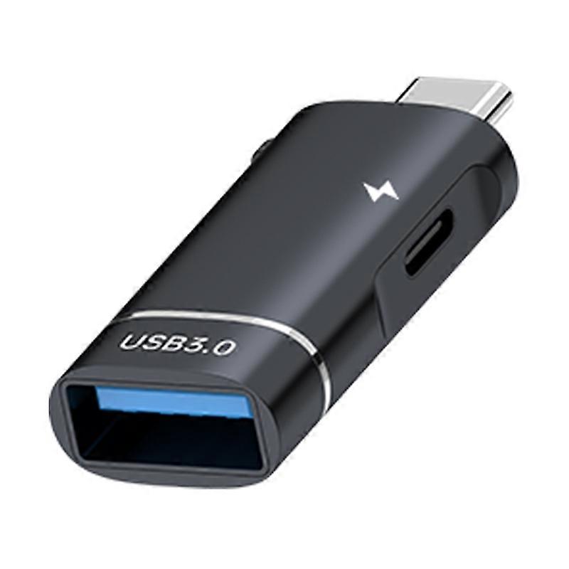 Type-C to USB and Type-C Charging OTG Adapter Type-C to USB and Type-C