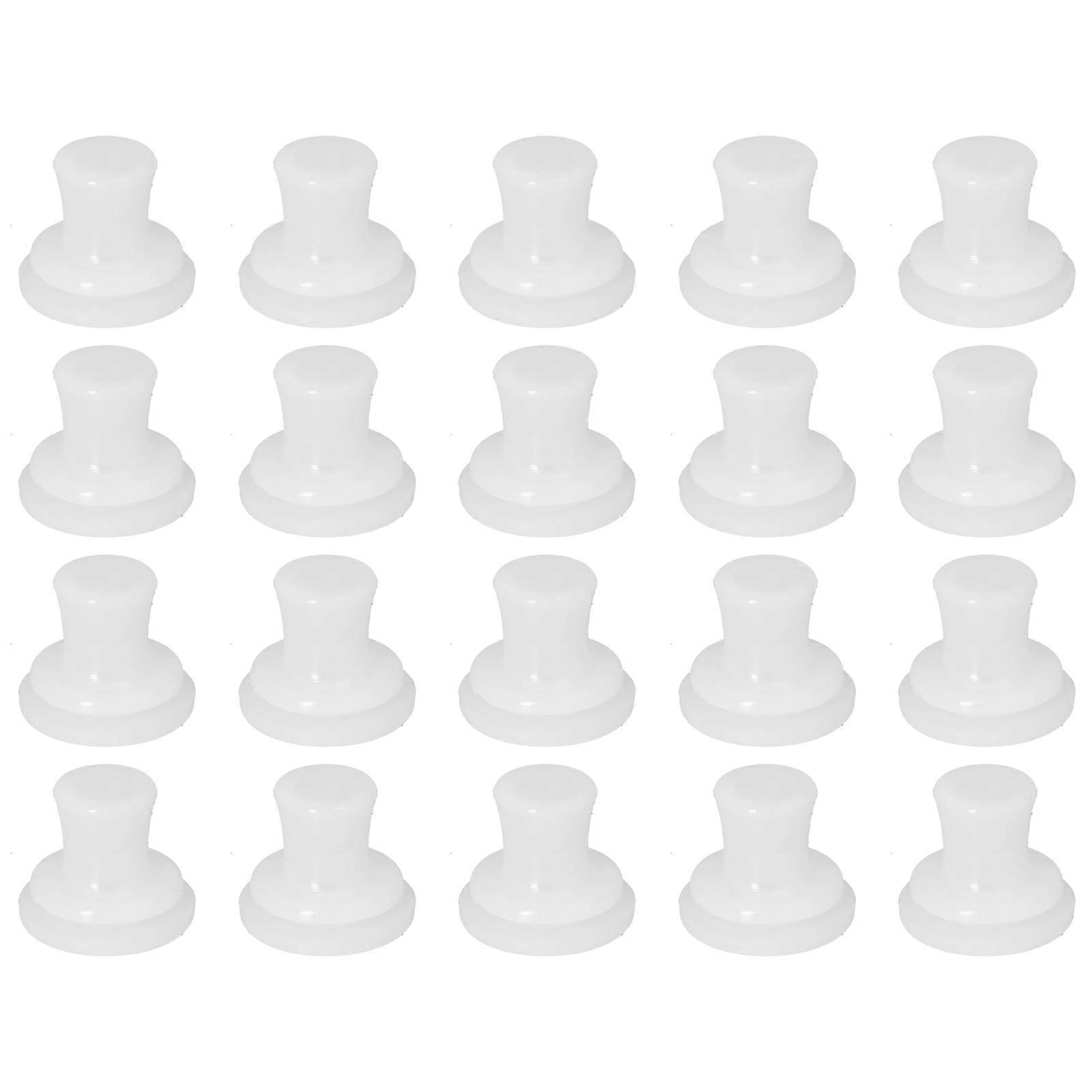 20PCS Pressure Cooker Inner Cover Accessory Universal Silicone Center Fixed Sealing Ring Plug Replacement