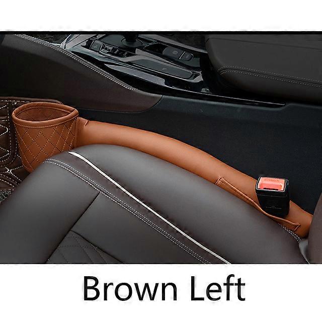 Multifunctional Seat Slot plug Pad PU Leather Side Pocket For Storage Cup Holder Ashtray Holder Stopper For Phone Wallet Keys