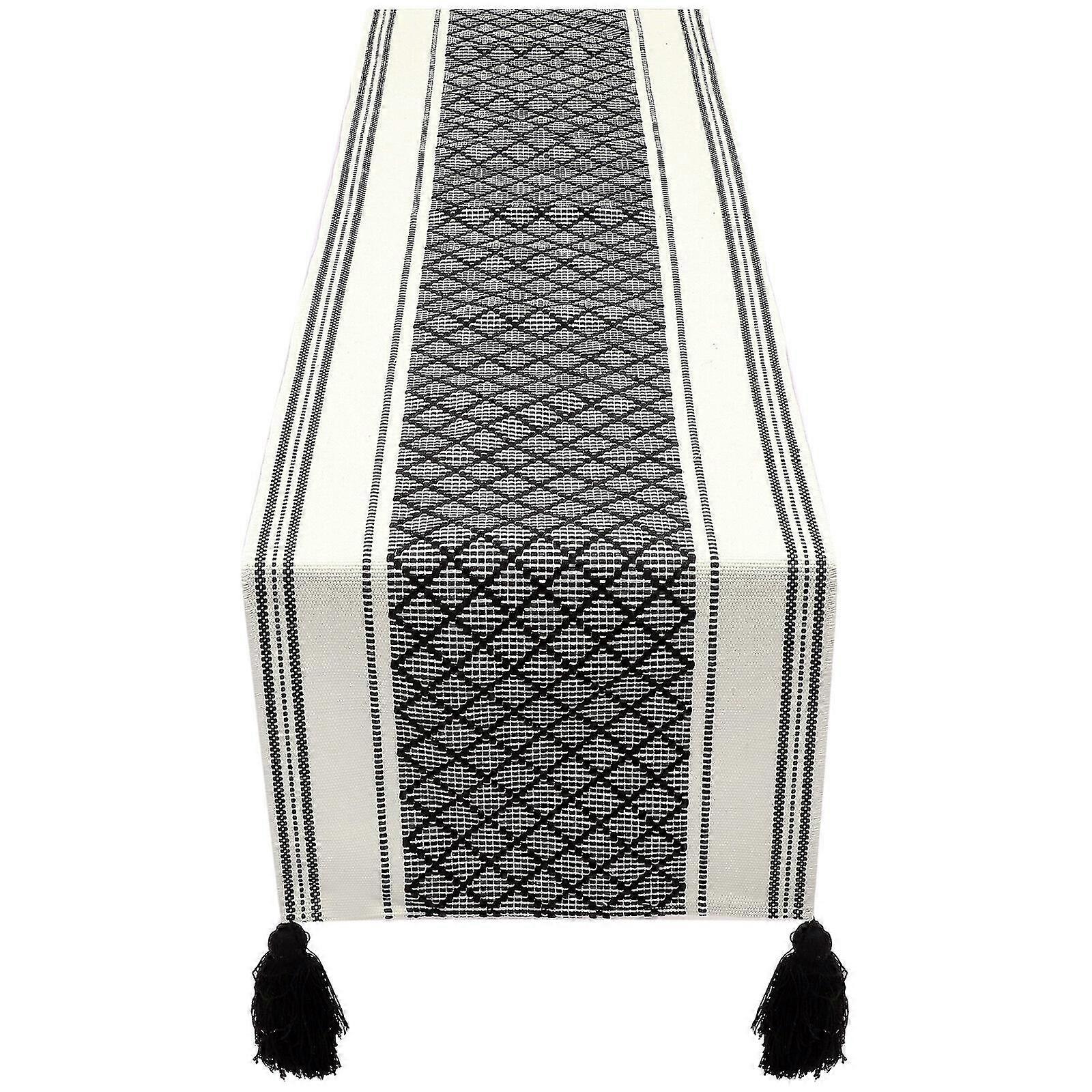 Table Runner With Tassel Banquet Buffet Table Runner Decorative Table Runner Dining Tablecloth