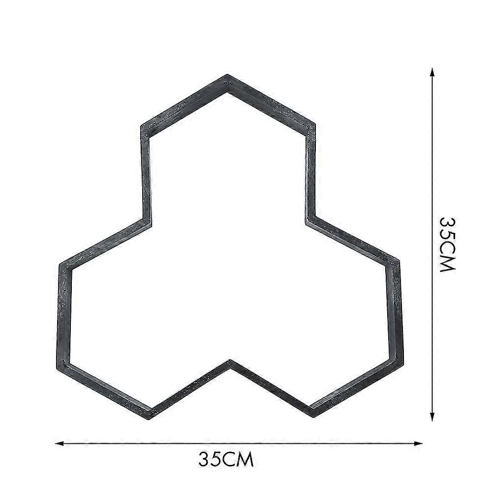 Manually Diy Reusable Concrete Paving Mold Concrete Molds Path Maker Garden Floor Stone Cement Brick Road Pavement Mold