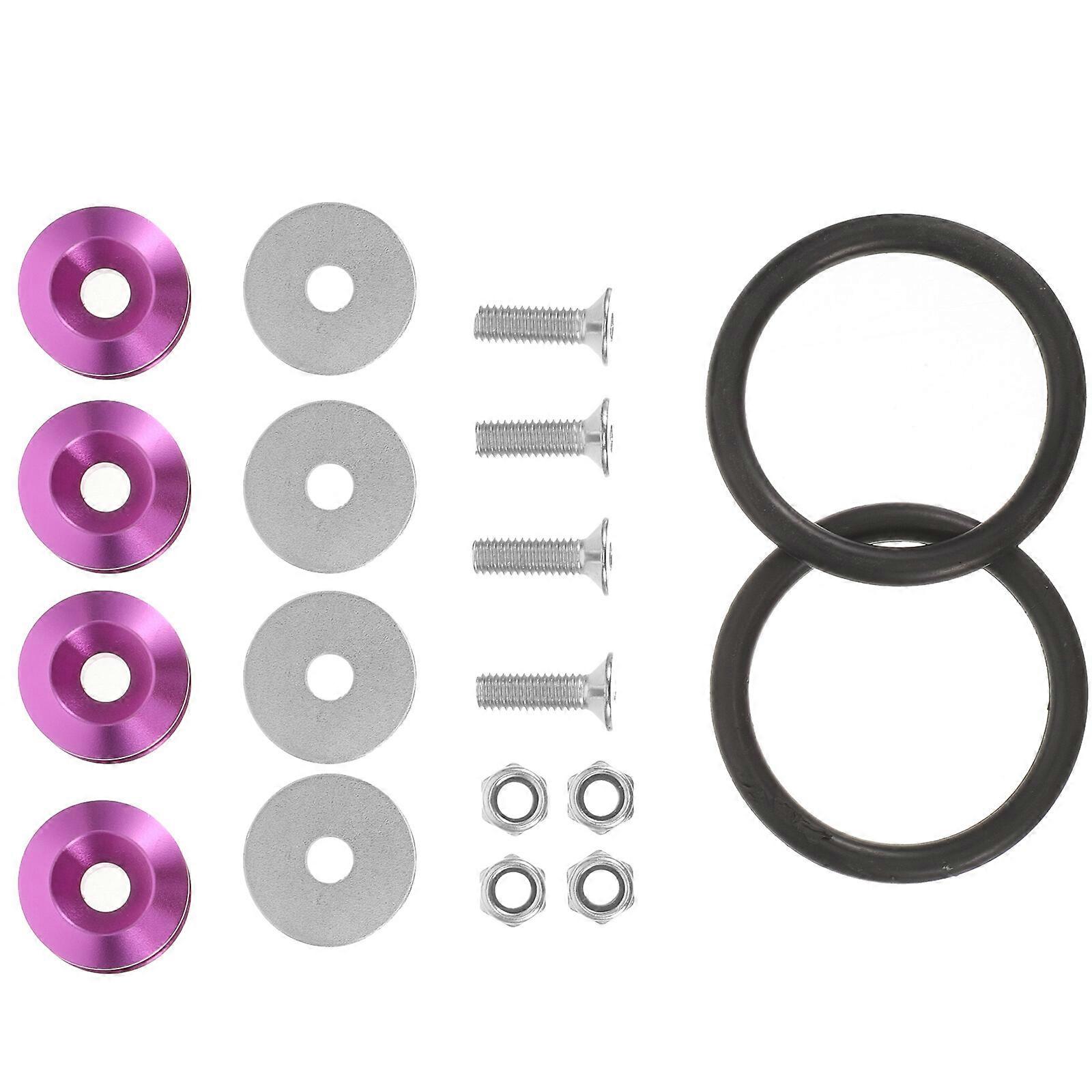 1 Set of Car Modification Accessory Bumper Quick Release Kit Bumper Quick Release Front Bumper Clip