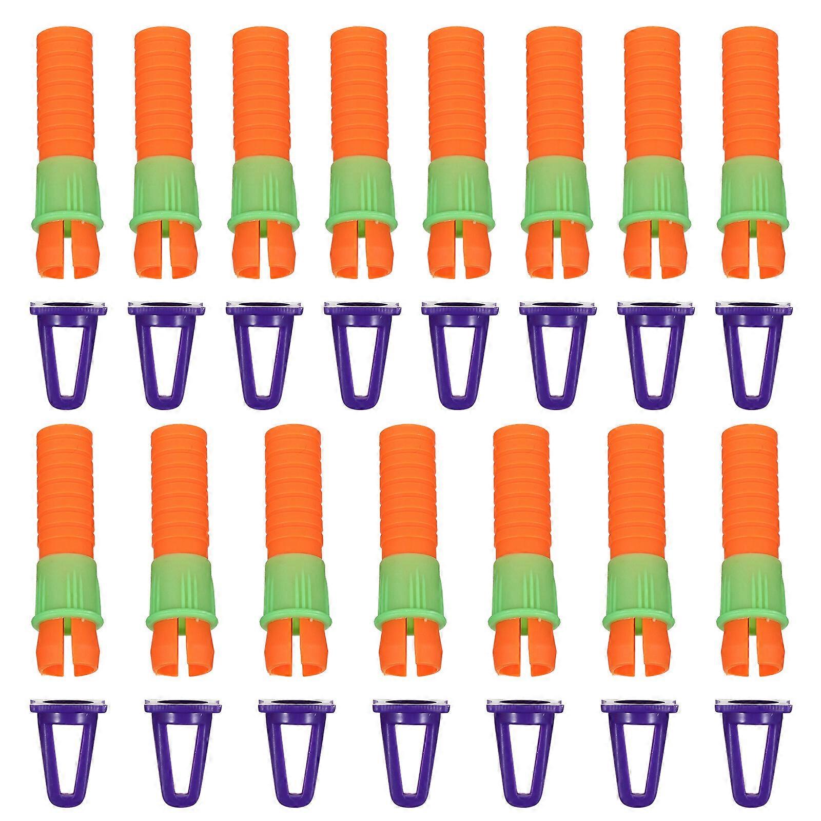 15pcs Crayon Extender Olieverf Stick Extender Crayon Sharpener Crayon