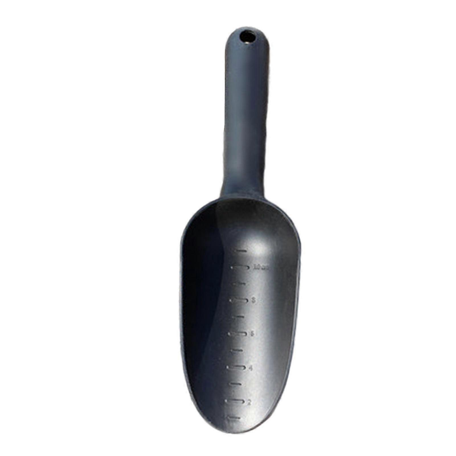 Mengxi Soil Scoop High Durability Grip Comfortable Ergonomic Handle Scale Mark Design Wide Application Loosening Soil Plastic Potting Soil Scoop Garde