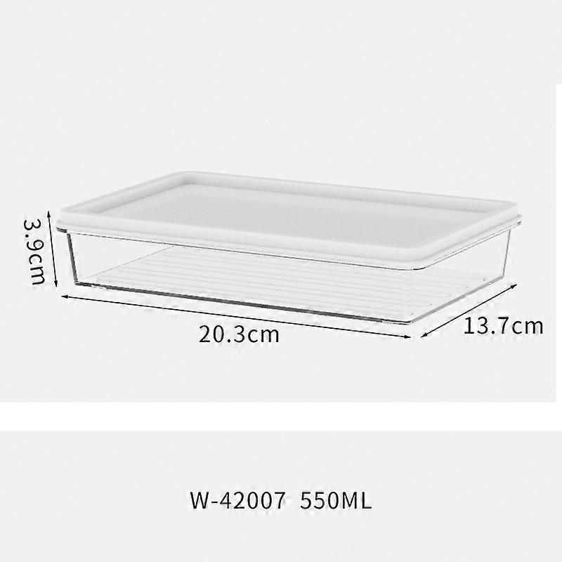 Clear Meat Storage Container Bacon Saver Bacon Container Food Storage Container for Refrigerator