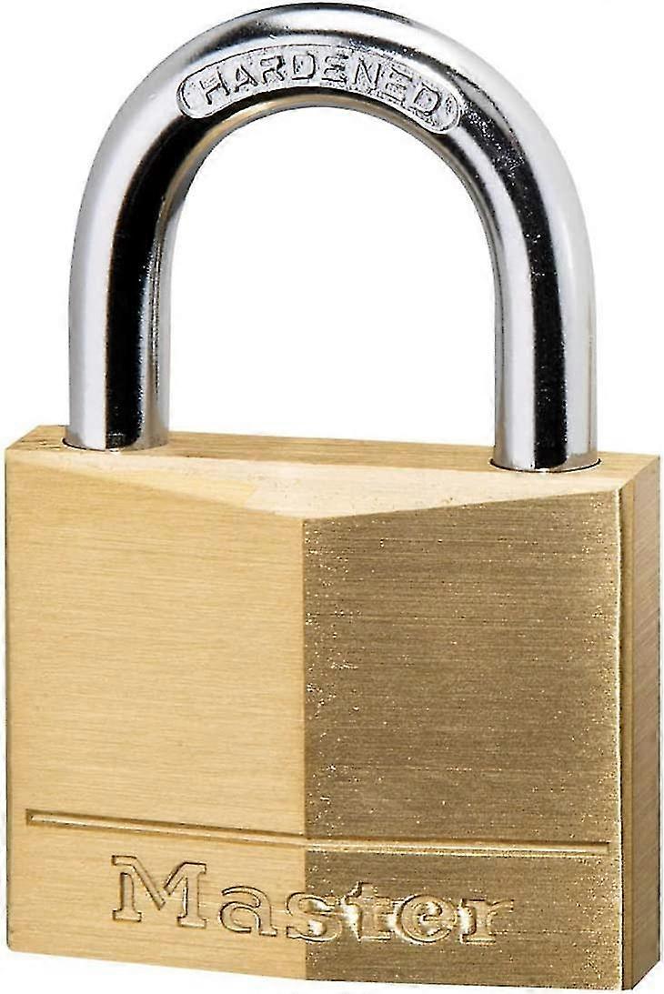 Master Lock 140eurd keyed alama lacăt, aur, 6 x 4 x 1.3 cm