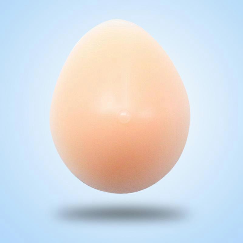 2Pcs Silicone Breast Form Mastectomy Prosthesis Waterdrop Shape Bra Pad Enhancer