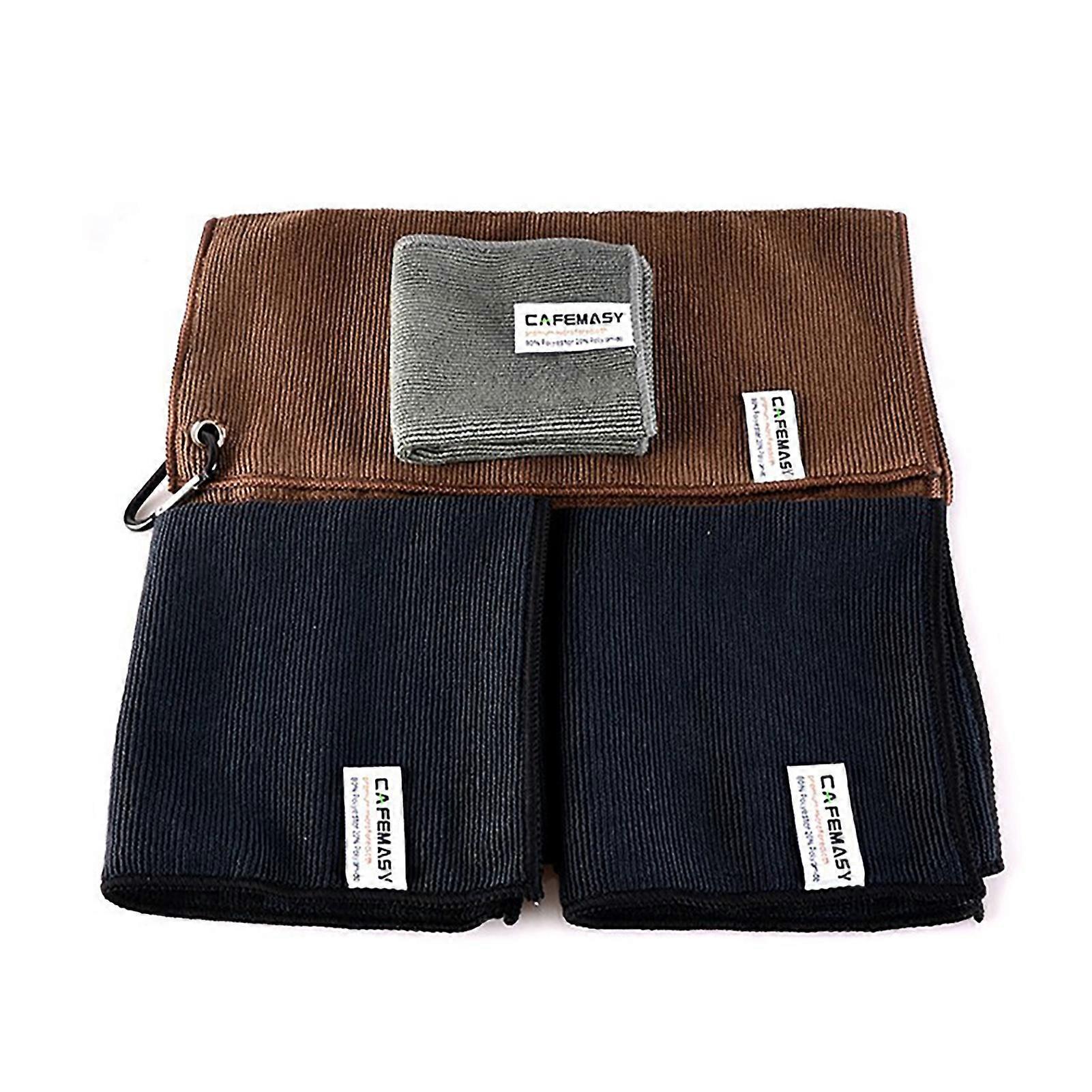 4Pcs Barista Towel Super Absorbent Multi Functions Thick Bar Coffee Machine Cleaning Cloth for Kitchen