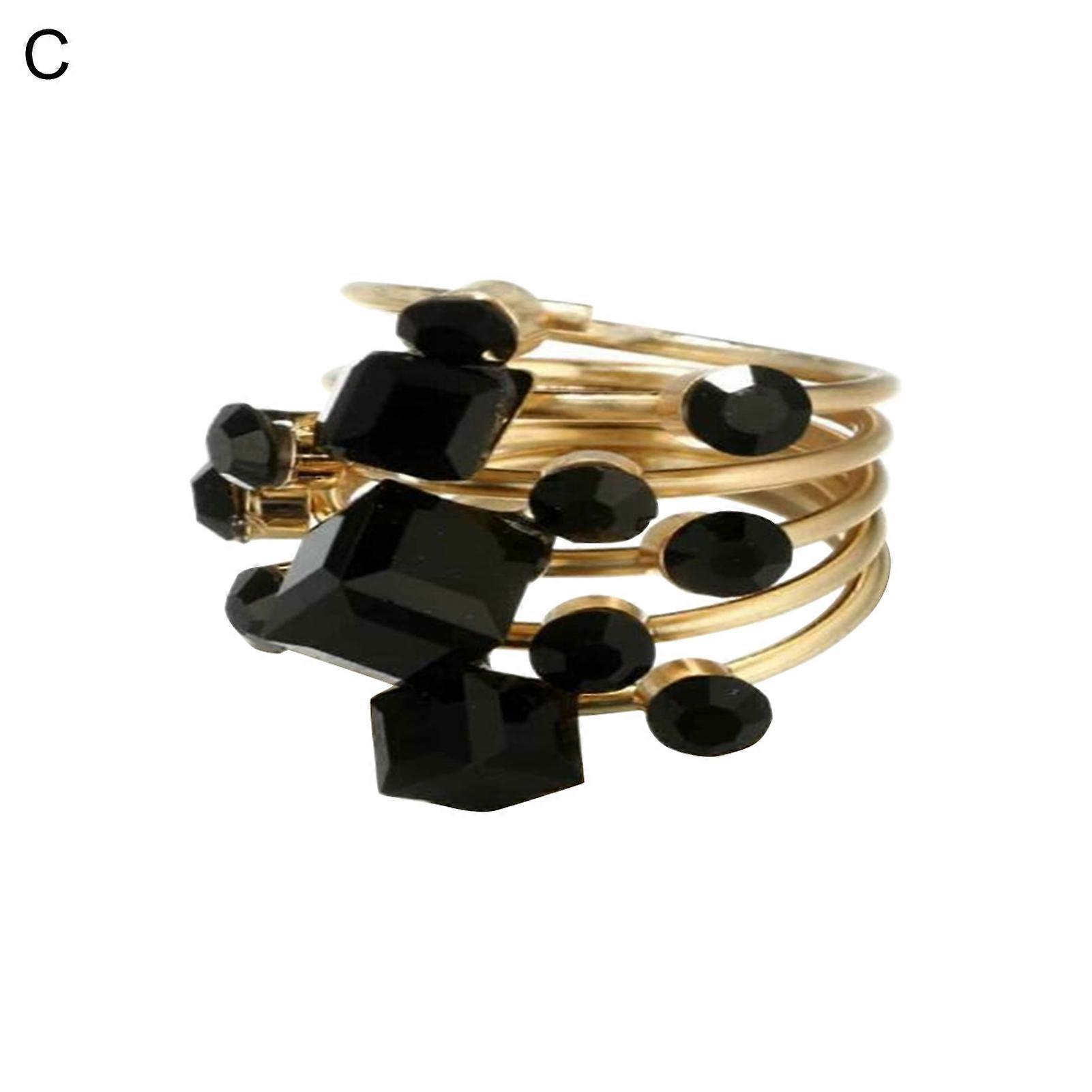 Adjustable Ring Exquisite Shiny Alloy Creative Design Imitation Pearl Ring for Engagement