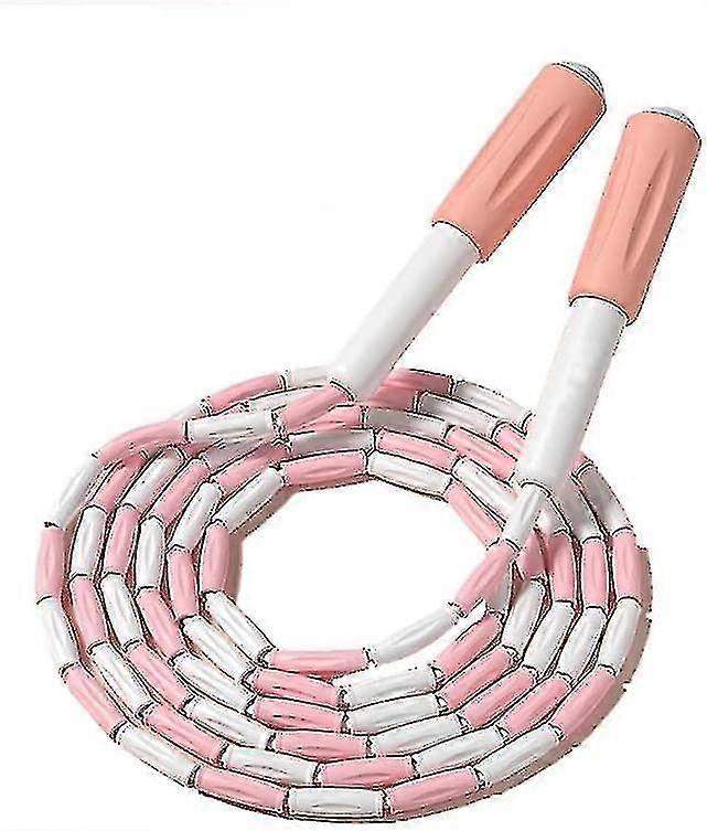 2024 Soft Beaded Skipping Rope - Corde à sauter de fitness segmentée réglable et sans enchevêtrement pour hommes, femmes, enfants et étudiants (9 pieds, 280 cm)