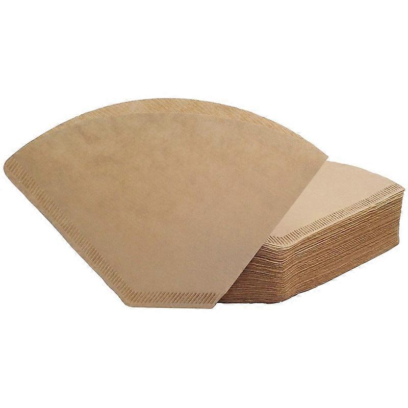 AD-4 Cone Coffee Filter, Unbleached Natural Paper, No Blowout, Disposable for Pour over and Drip Coffee Maker, 200 Pcs
