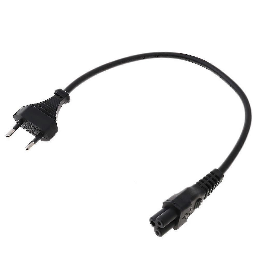 Power Adapter Cord Eu 2 Pin Male To Iec 320 C5 Micky For Notebook Power Supply 30cm