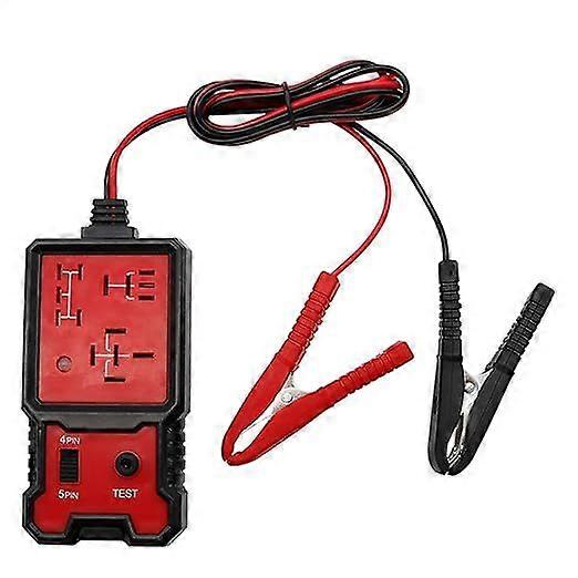 Relay Tester 12/24 Volt, 12V Portable Small Radiation Tester Kit | A/C Relay Tester, Handheld Automatic Relay Test Tool with Battery for Most Cars, SU
