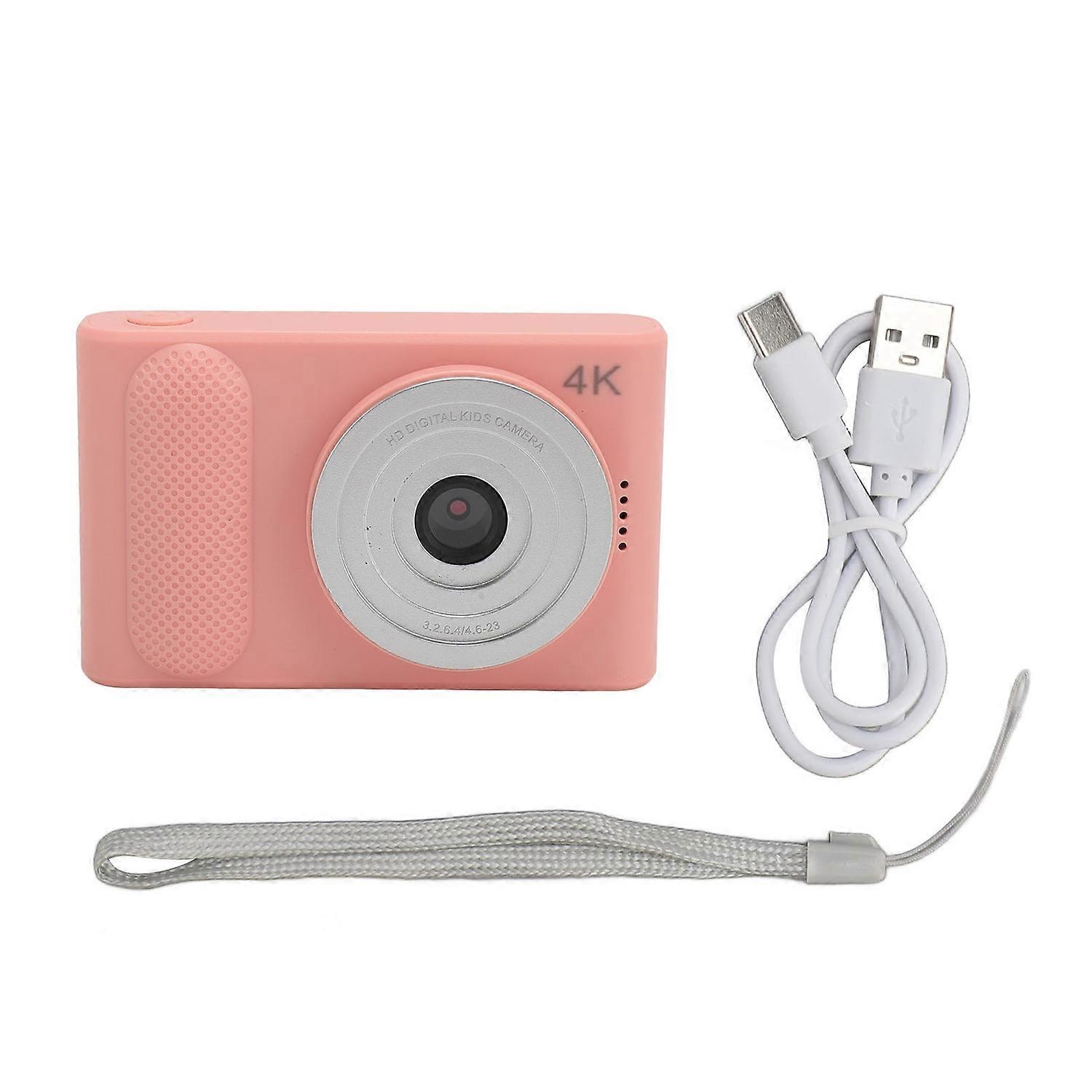4K Digital Camera 48MP HD 16X Digital Zoom Autofocus Portable Pocket Micro SLR Camera with 2.4 Inch