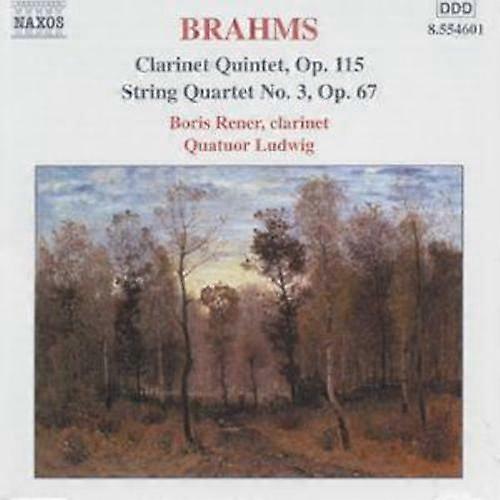 Johannes Brahms Clarinet Quintet Op.115 String Quartet Op.67 CD (2001)