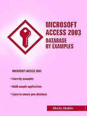 Microsoft Access 2003 データベースの例