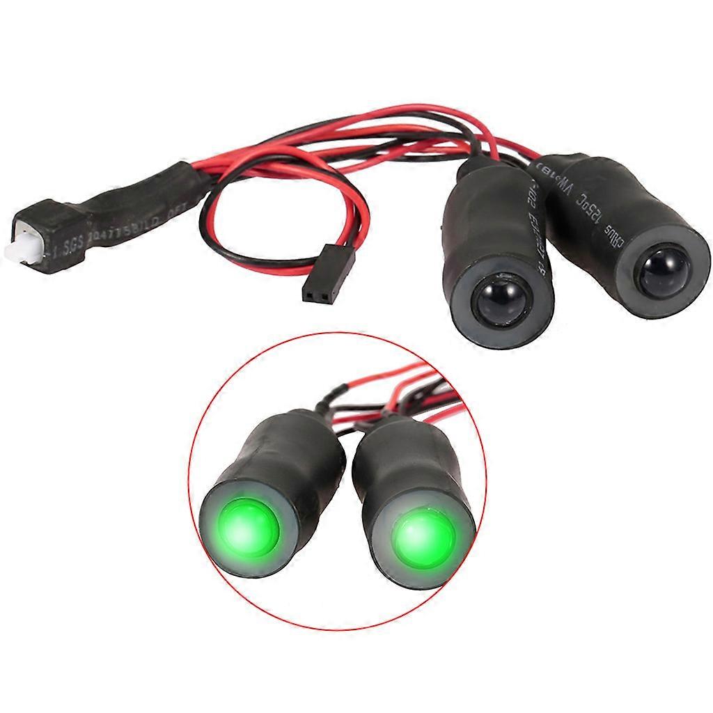 Remote Control Car Fine Bumper Lights Parts Metal Kits Replacement Part Modification Parts for SCX10 90046