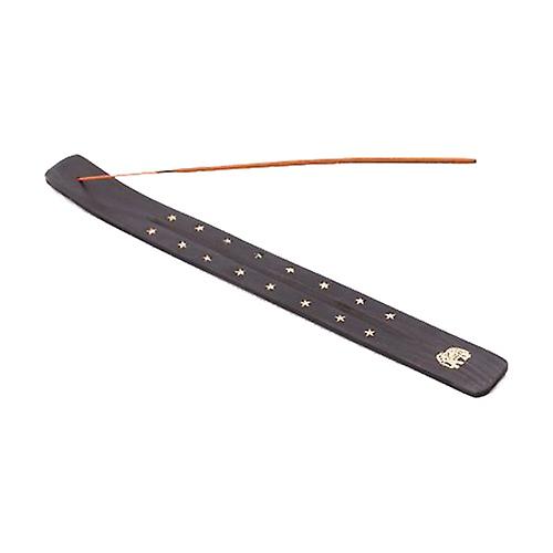 Black wood incense holder - Elephant 1 unit