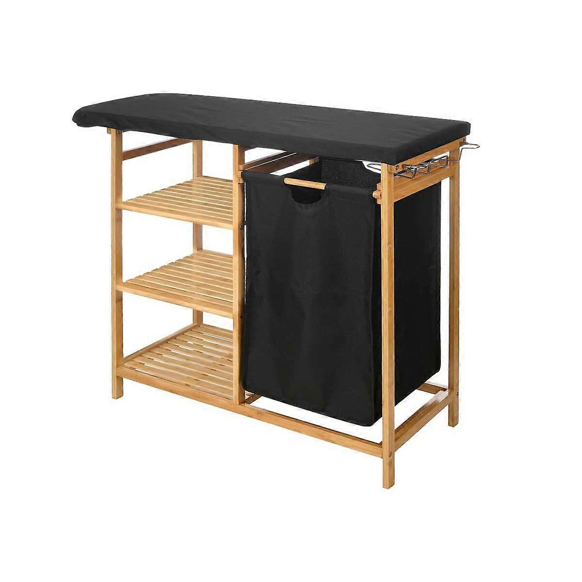 Ironing board Kipit Black Cloth Bamboo