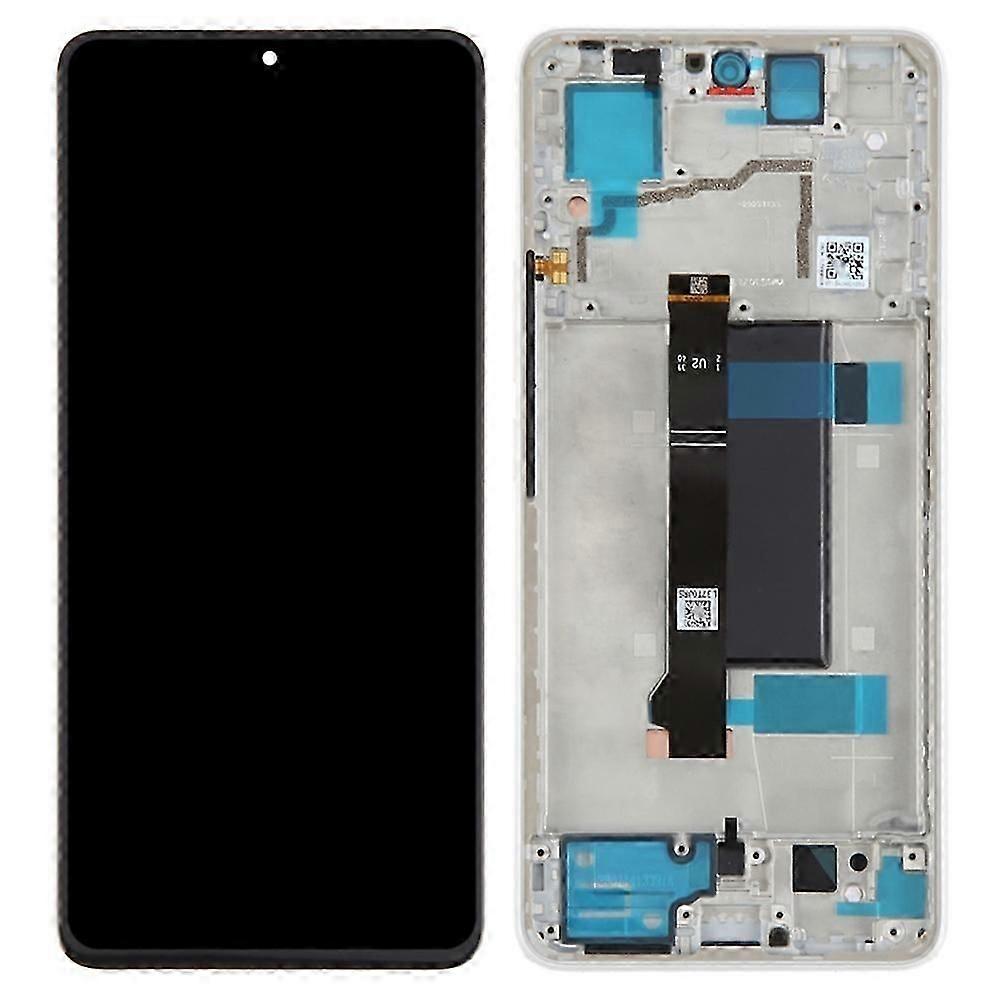 For Xiaomi Redmi Note 13 Pro 5g / Poco X6 5g Grade C Lcd Screen And Digitizer Assembly + Frame Part