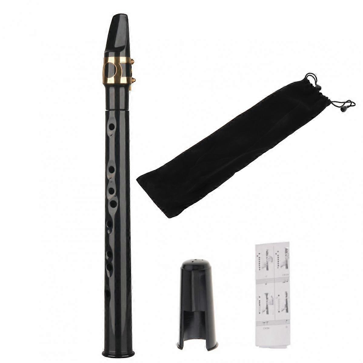 8 Holes Mini Saxophone Colorful Pocket Sax with Carrying Bag for Beginners