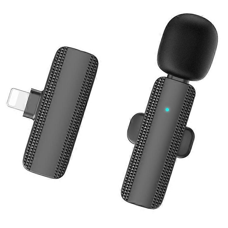Wireless Clip Mic ireless Lavalier Microphone (1 Microphone+1 Receiver) for Outdoor Live Stream