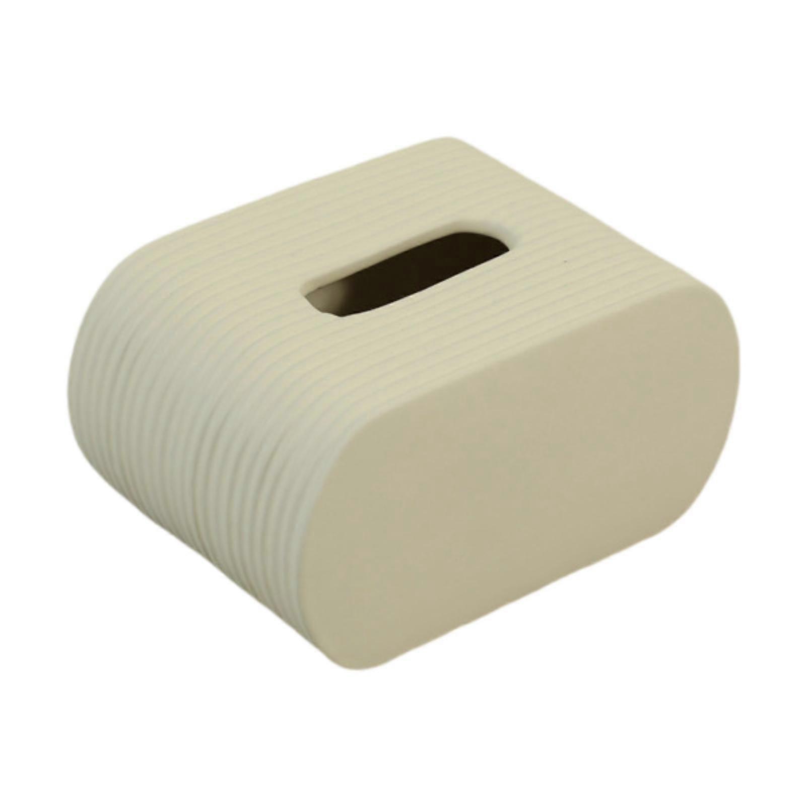 Ceramic Tissue Box Tissue Dispenser Tissue Box Holder Multipurpose Home Decor