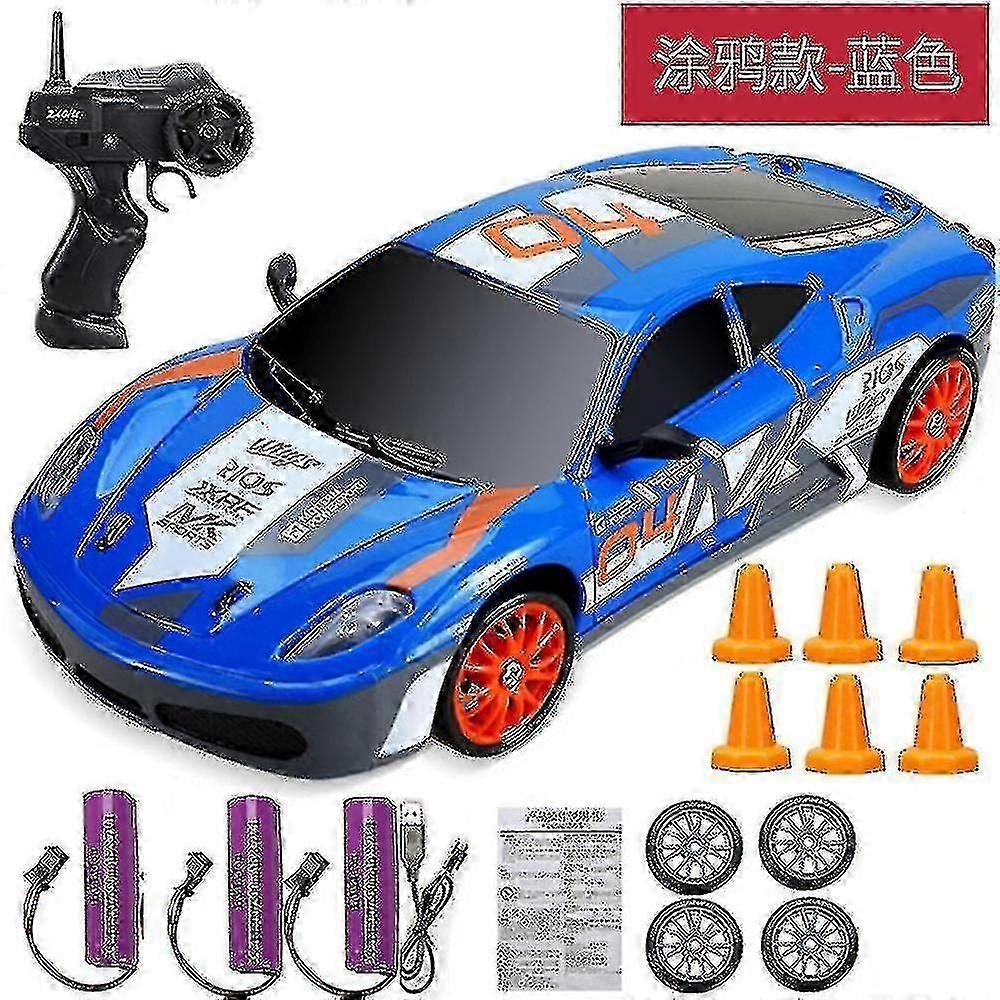 thumbnail image 2 of 2.4G 4WD RC Drift Car - Remote Control GTR/AE86 Model Toy - Unbranded 2 of 6