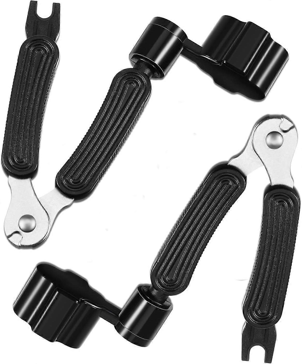 Guitar String Winder, 2pcs 3 in 1 Guitar String Winder Cutter and Bridge Pin Puller Guitar Repair Tools for Guitar, Bass, Violin, Ukulele