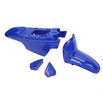 Blue Front and Rear Fender Fairing Kit Durable Plastic Lightweight Design Replacement Set for Yamaha PW50 PY50 PEEWEE 50 PIT Bik