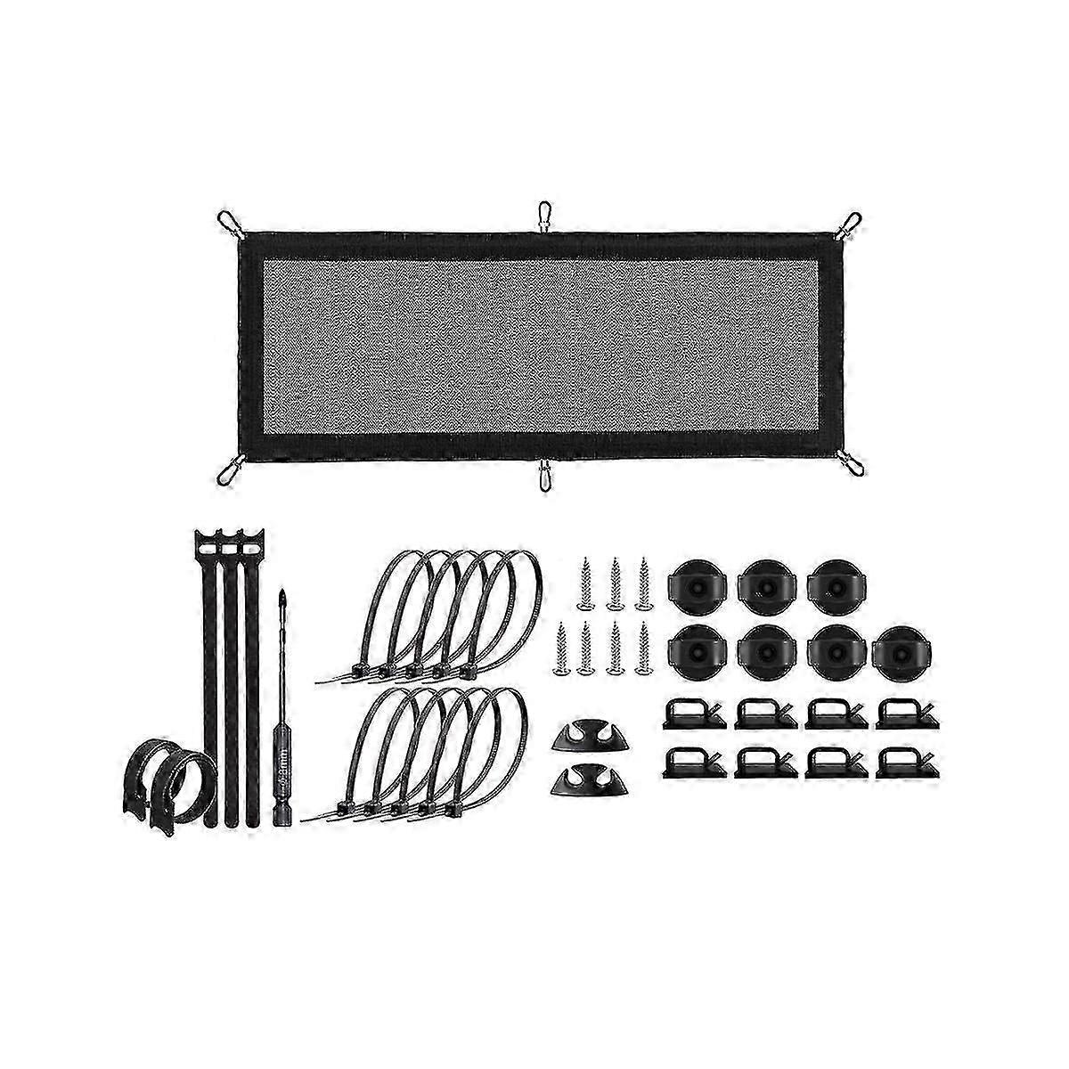 Net - Under Desk Wire Management - Flexible Under Desk Tray A