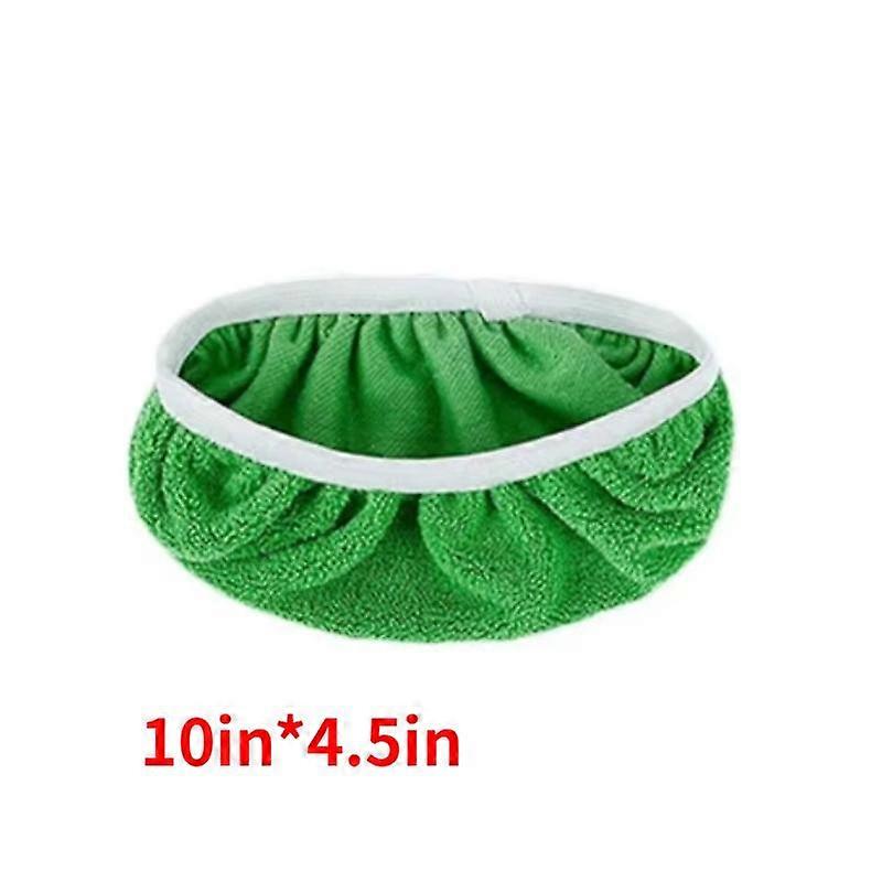 Reusable Microfiber Mop Pads Green Furniture Flooring Sweeper Wet & Dry Cleaning Cloths Mop Head Replacement Washable Rag Towel