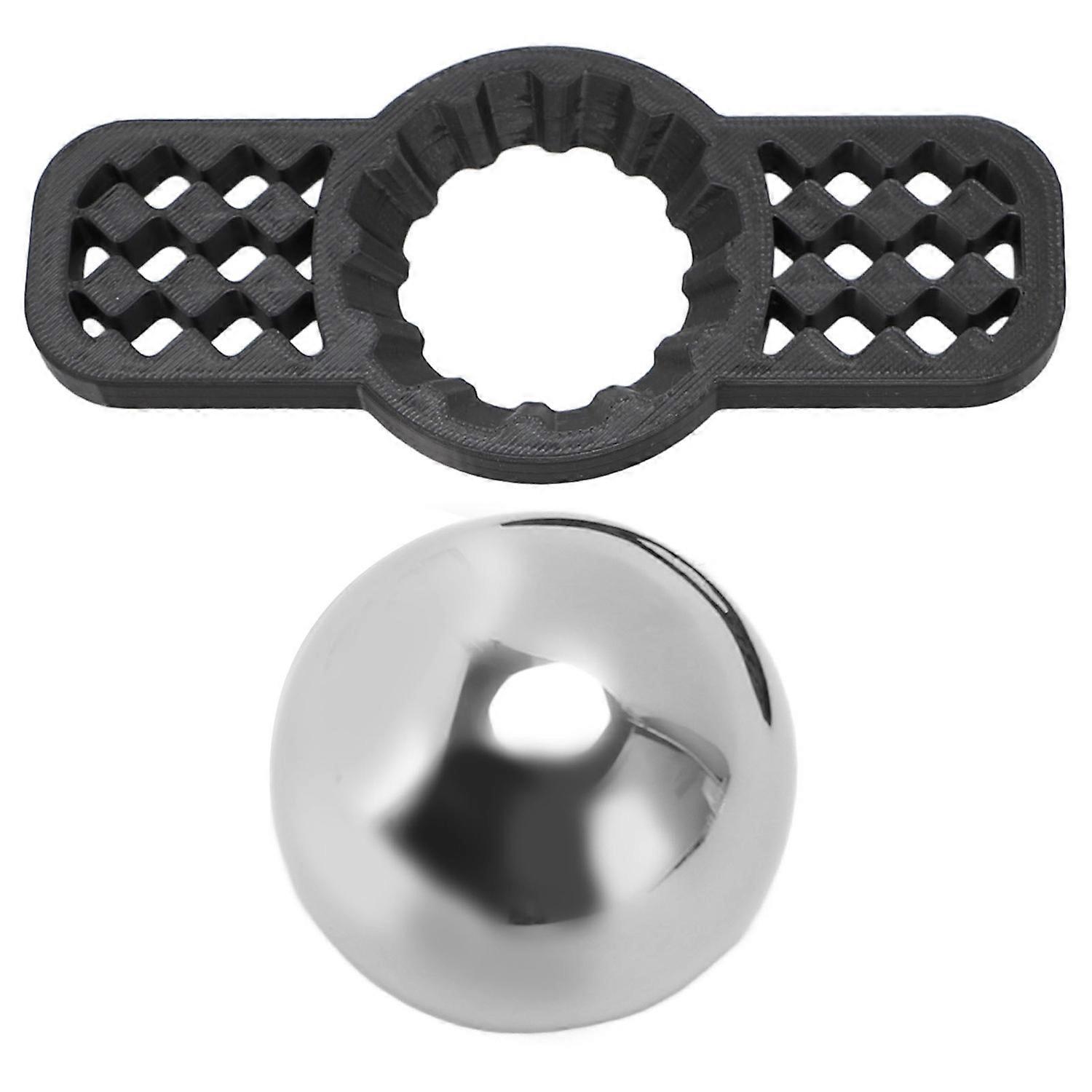Coffee Cooling Tool with Removable Stand Reusable Stainless Steel Coffee Cooler Ball for Unlock Coff